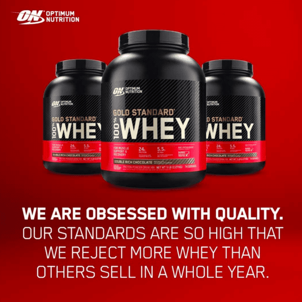 ON Gold Standard 100% whey 5 lb Proteína de suero de leche Aislada en polvo 2.27 kg 76 servs - Imagen 14