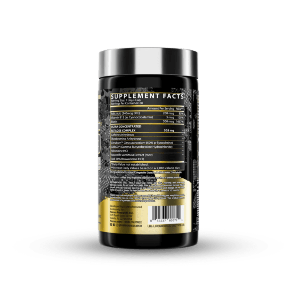 Nutrex Lipo 6 Black Hers Ultra Concentrate | 60 caps - Imagen 2