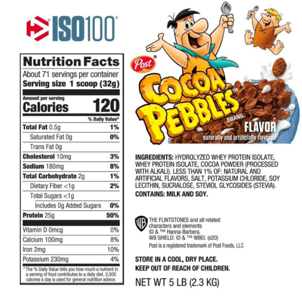 Dymatize ISO 100 2.2 kgs (5 lb) 76 servs | Proteína hidrolizada de aislado de suero de leche - Imagen 16