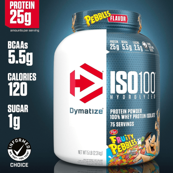 Dymatize ISO 100 2.2 kgs (5 lb) 76 servs | Proteína hidrolizada de aislado de suero de leche - Imagen 13