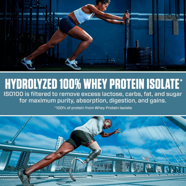 Dymatize ISO 100 2.2 kgs (5 lb) 76 servs | Proteína hidrolizada de aislado de suero de leche - Imagen 12
