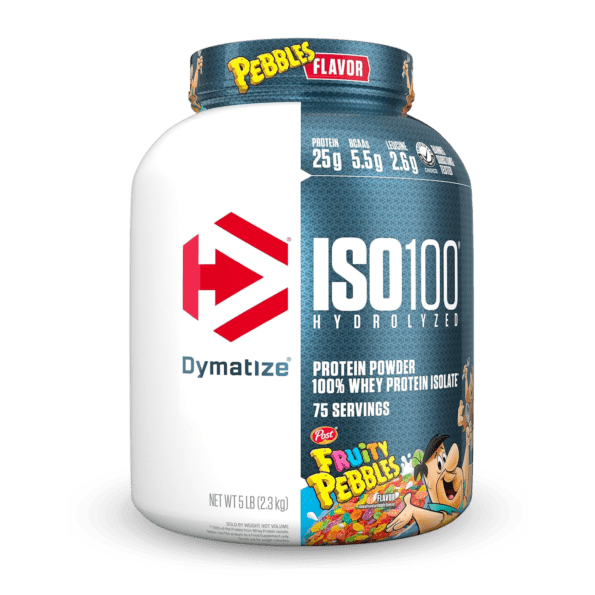 Dymatize ISO 100 2.2 kgs (5 lb) 76 servs | Proteína hidrolizada de aislado de suero de leche