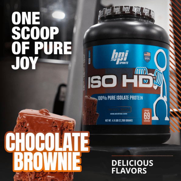 BPI ISO HD 2.17 kg (5 lb) 68 serv | aislado de proteina de suero de leche - Imagen 5