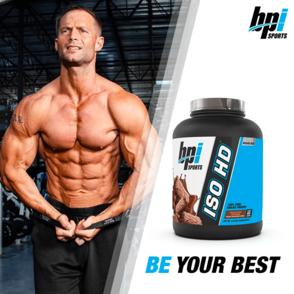 BPI ISO HD 2.17 kg (5 lb) 68 serv | aislado de proteina de suero de leche - Imagen 7