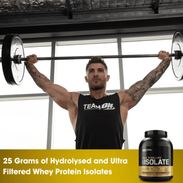 ON Gold Standard 100% isolate 2.27 kg (5lb) 76 servs Proteína AISLADA de suero de leche - Imagen 7