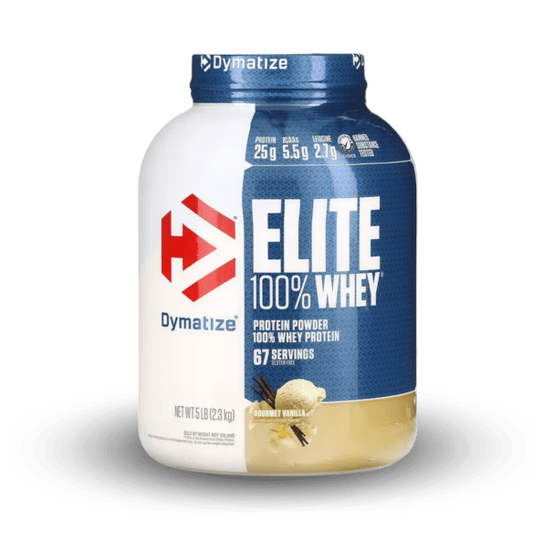 Dymatize Elite 100% Whey 2.3 kg (5 lb) 63 servs Proteína de suero de leche