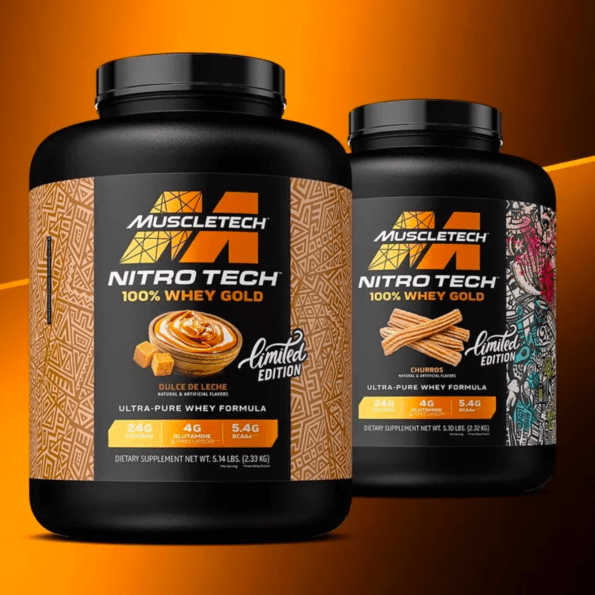 MuscleTech Nitro Tech Whey Gold 2.27 kg (5.03 lb) | Suplemento de proteína en polvo a base de aislado de suero de leche - Imagen 5