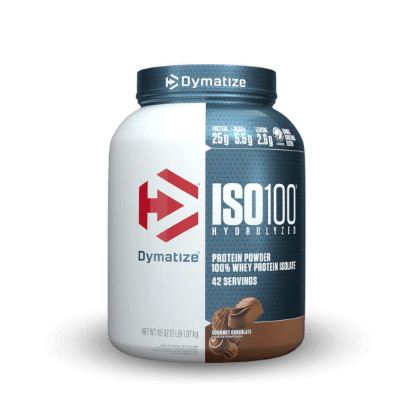Dymatize ISO 100 1.81 kgs (3 lb) 44 servs | Proteína hidrolizada de aislado de suero de leche