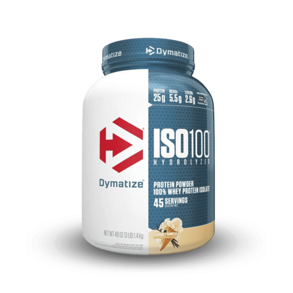 Dymatize ISO 100 1.81 kgs (3 lb) 44 servs | Proteína hidrolizada de aislado de suero de leche - Imagen 4