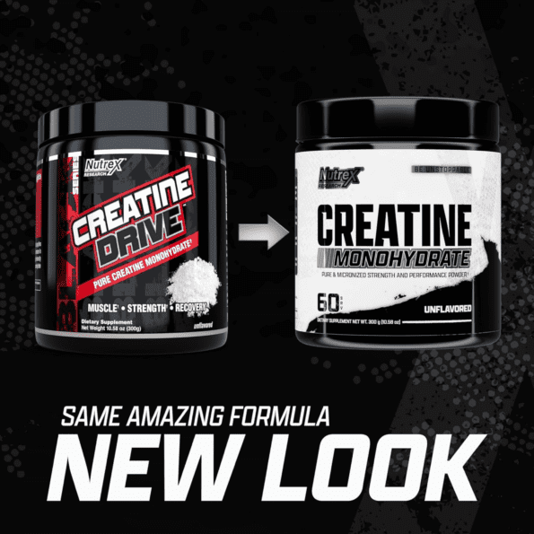 Creatine Drive Black 300 gr | 60 serv Creatina monohidratada - Imagen 12