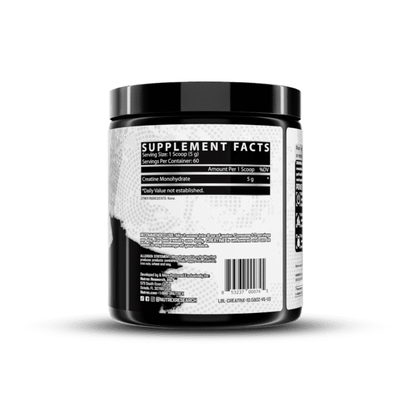 Creatine Drive Black 300 gr | 60 serv Creatina monohidratada - Imagen 2