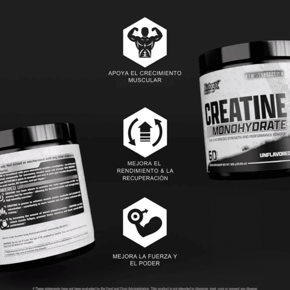Creatine Drive Black 300 gr | 60 serv Creatina monohidratada - Imagen 7