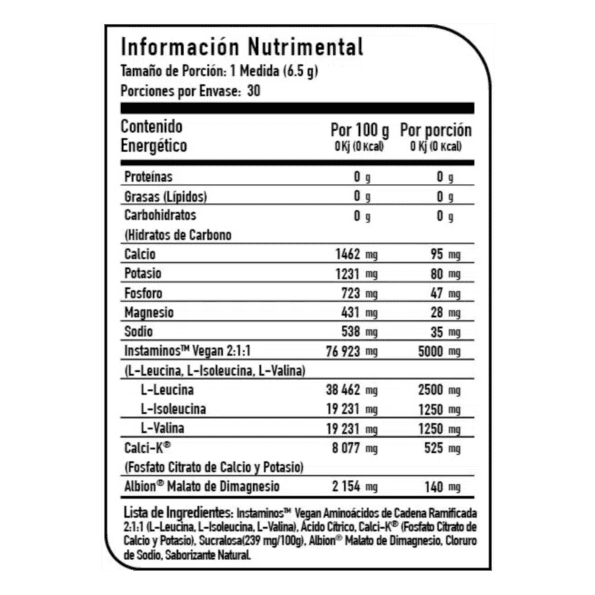 Pure BCAA 30 serv | CAD 07/23 - Imagen 2