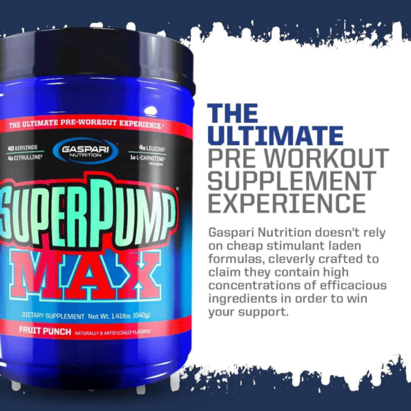 Gaspari Nutrition | Super Pump MAX 40 serv | 604 gr - Imagen 3