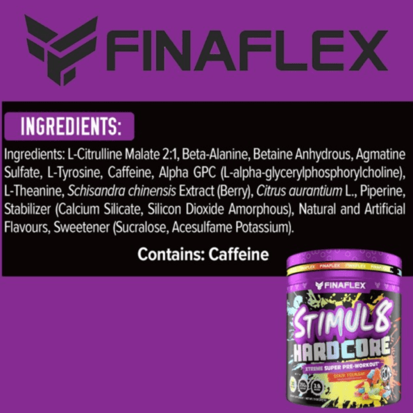 Finaflex Stimul8 Hardcore 30 serv - Imagen 5