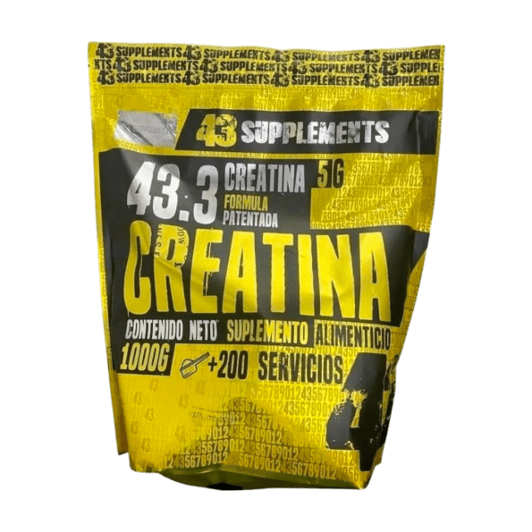 43 Creatina Bolsa 1 kg | 200 serv