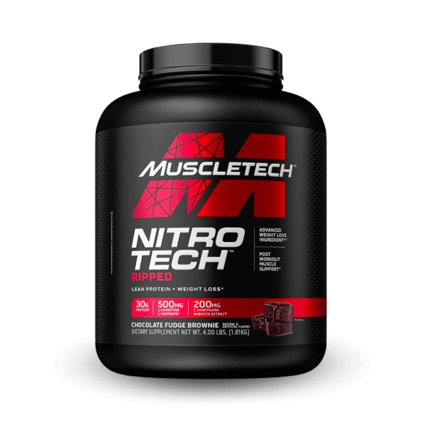 Muscle Tech Nitro-Tech Ripped (1.81)4 lb | Concentrado de proteína de suero de leche ripped