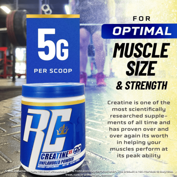 Ronnie Coleman Creatine XS 300 GRS - Imagen 5