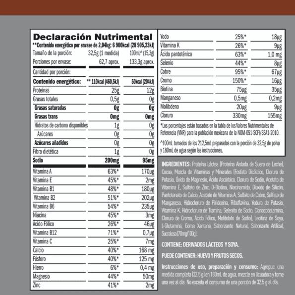 NB Isopure Low Carb 4.5 lb (2.04 kg) 65 servs CHOCOLATE | Proteína en polvo aislado de suero de leche hidrolizado - Imagen 2