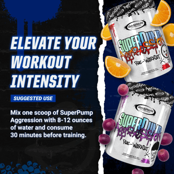Gaspari Nutrition | Super Pump Agression 20/40 serv - Imagen 5