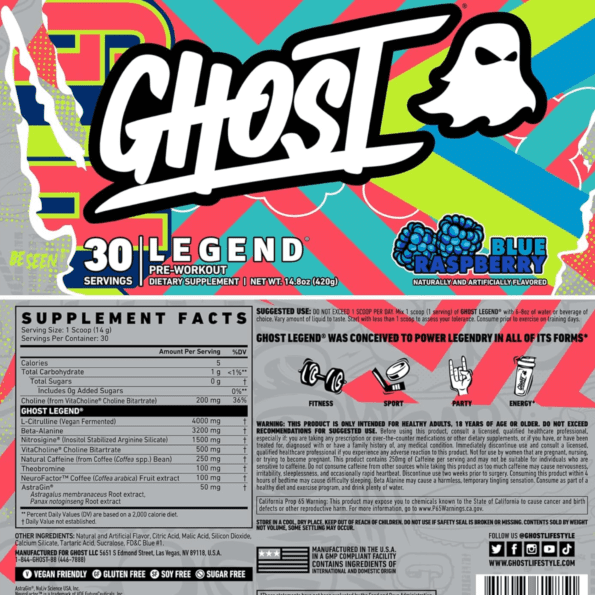 GHOST Legend Pwo 30 serv - Imagen 3