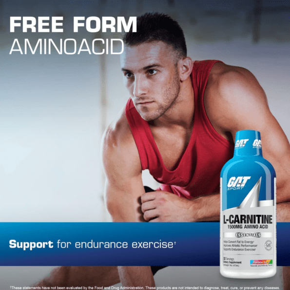 GAT L- Carnitine Liquida 16 oz | 32 serv - Imagen 4