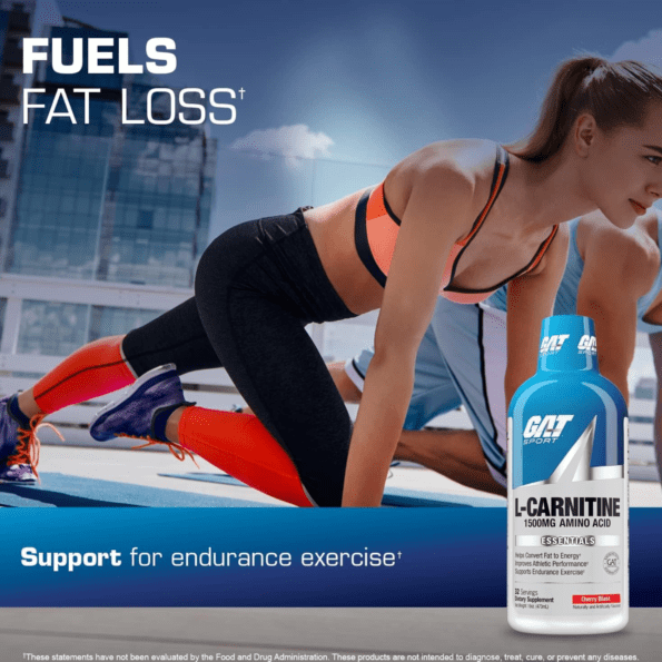 GAT L- Carnitine Liquida 16 oz | 32 serv - Imagen 6