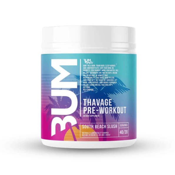 Raw CBUM Thavage Pwo | Sabor South Beach Slush | 40 serv