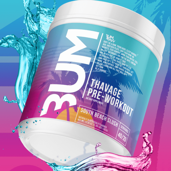 Raw CBUM Thavage Pwo | Sabor South Beach Slush | 40 serv - Imagen 6