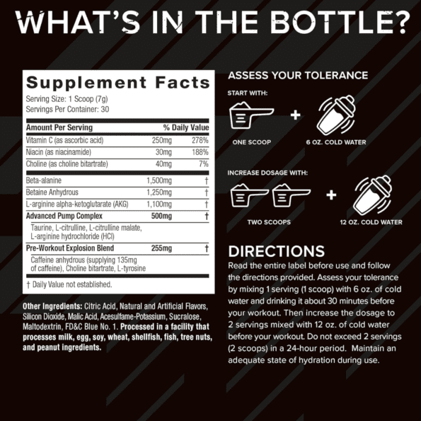 MT Sixstar Pre Workout 30 Serv - Imagen 2