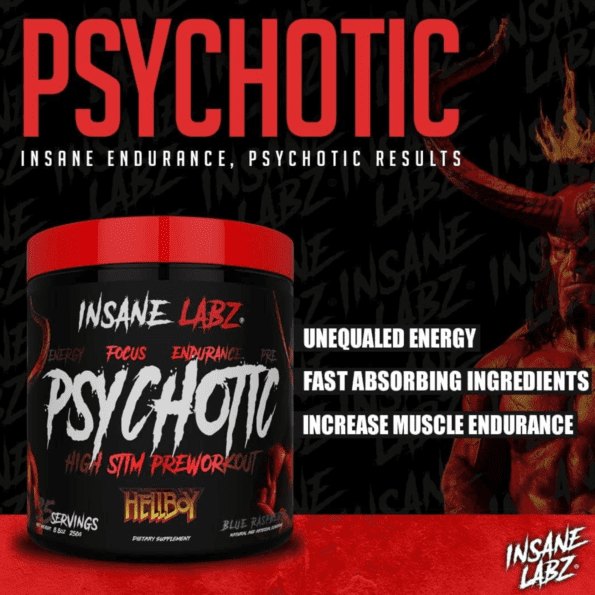 InsaneLabz Psychotic Hellboy | 35 serv - Imagen 4