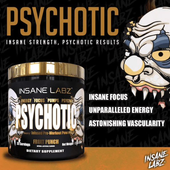 InsaneLabz Psychotic Gold 204 gr | 35 serv - Imagen 5