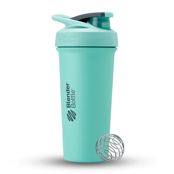 Blender Bottle STRADA SLEEK Color Sea foam | 25 oz (Acero inoxidable)