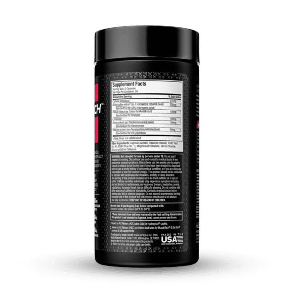 MuscleTech Hydroxycut Hardcore Elite 110 caps - Imagen 2