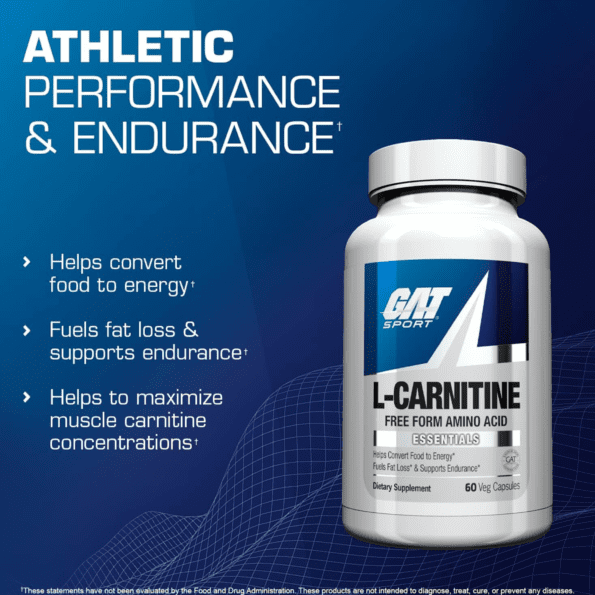 GAT L-Carnitine | 60 Caps - Imagen 3