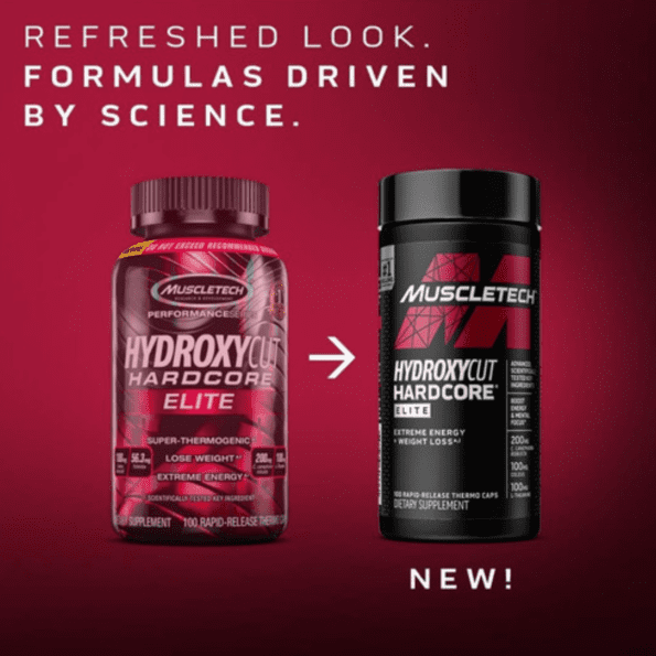 MuscleTech Hydroxycut Hardcore Elite 110 caps - Imagen 4