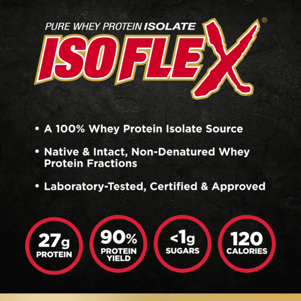 Allmax ISOFLEX 2.25 kg (5 lb) | Proteína aislada de suero de leche - Imagen 4