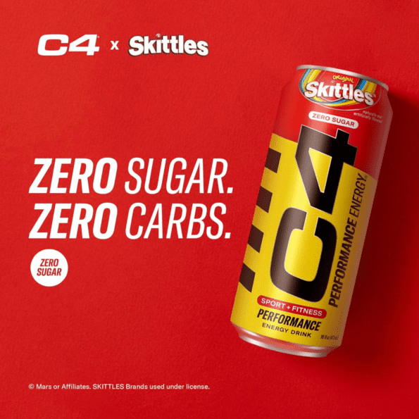 Cellucor C4 Energy Zero Sugar | Sabor Skittles | 16 Oz - Imagen 5