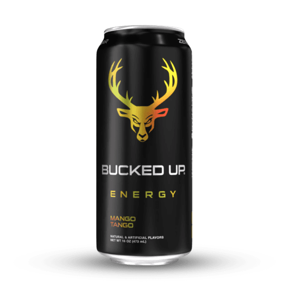 Bucked Up Energy Drink | Sabor Mango Tango | 16 Oz