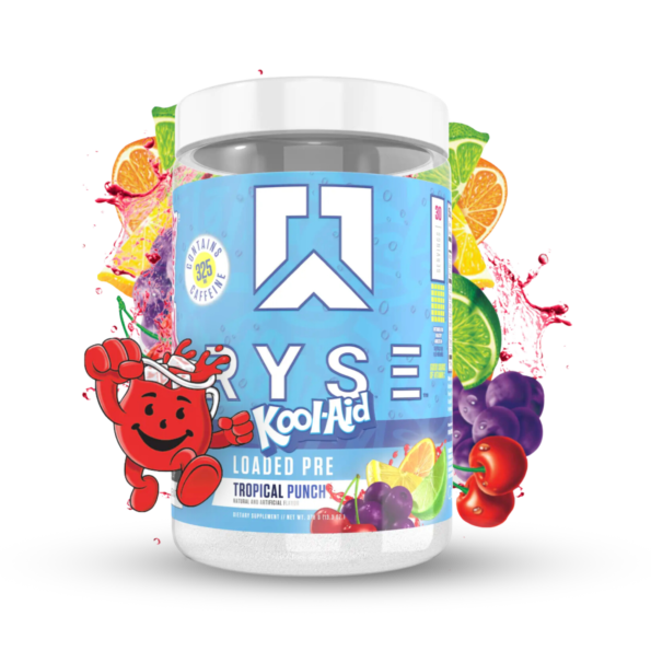 Ryse Loaded Pre | Sabor Kool-Aid Tropical Punch | 30 serv