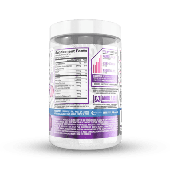 Ryse Loaded Pre | Sabor Bazooka Grape | 30 serv - Imagen 2