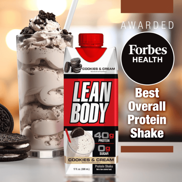 LABRADA | Lean Body Protein Shake | Sabor Cookies and Cream | 500 ml - Imagen 3