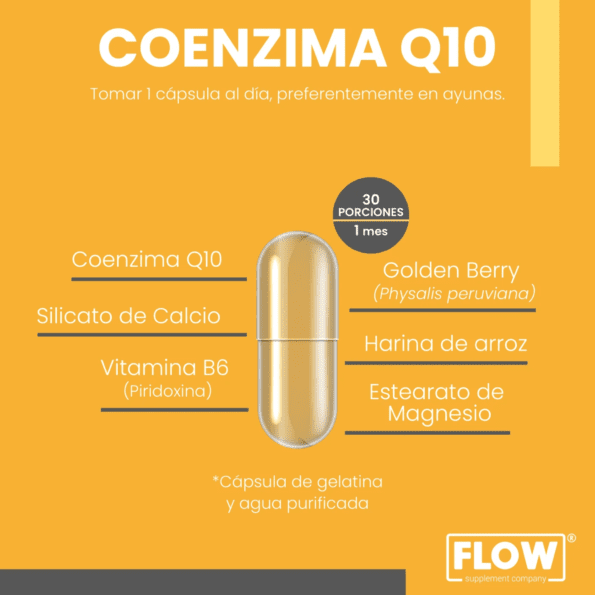 Flow Coenzima Q10 | 30 Caps - Imagen 3