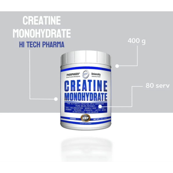 Hi-Tech Pharmaceuticals | Creatine Monohydrate 400 - Imagen 3