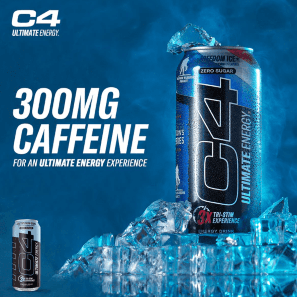 Cellucor C4 Ultimate Zero Sugar | Sabor Freedom Ice | 16 Oz - Imagen 4