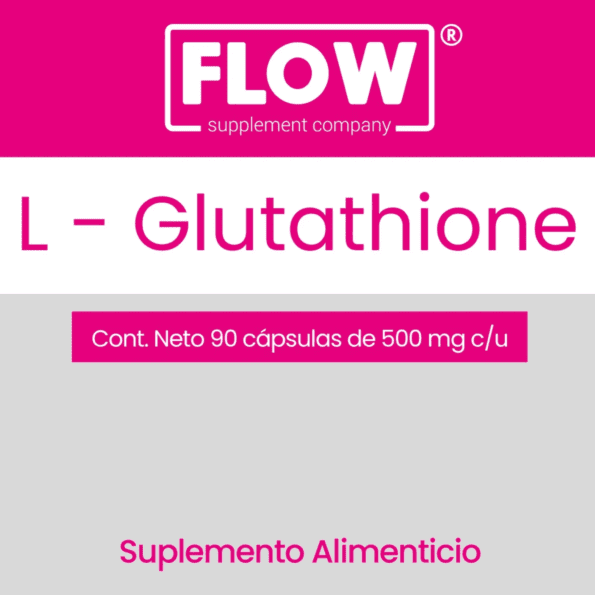 Flow L-Glutathione | 90 Caps - Imagen 5