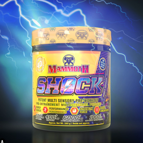 MAMMOTH | Shock Pre-Workout 40 serv - Imagen 6