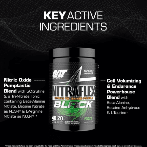 GAT Nitraflex Black 40/20 serv - Imagen 3