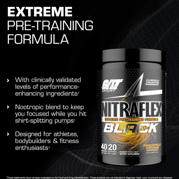 GAT Nitraflex Black 40/20 serv - Imagen 4