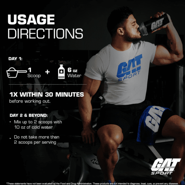 GAT Nitraflex Black 40/20 serv - Imagen 6